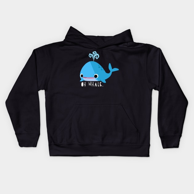 oh whale. Kids Hoodie by gubsly